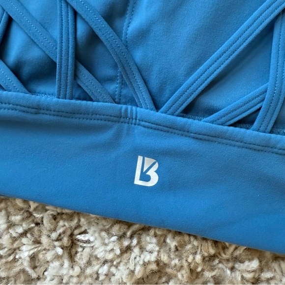 Buffbunny Blue Women's Sports Bra - Picture 3 of 4